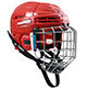 Bauer IMS 5.0 Casco combo (w tym verja) rojo