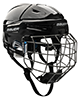 Bauer Re-Akt 65 kask combo z siatk Senior czarny