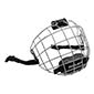 Bauer Contour Dziecięce Siatka Facemask chrom