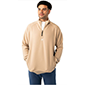 Bluza Bauer FLC 1/4 z zamkiem Senior Beowy