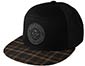 Bauer Fannel Snapback Cap Czarny