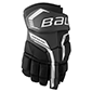 Bauer Supreme F40 rękawice Senior czarno-białe