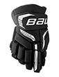 Bauer Supreme F40 rękawice Junior czarno-białe