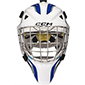 CCM Axis F5 Maska Dziecice biay - niebieski krlewski