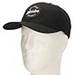 Czarna czapka snapback z okrągłą naszywką Warrior
